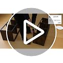 DreamDashio 6-Tier Corner Shelf Tall Narrow Bookcase for Small Spaces