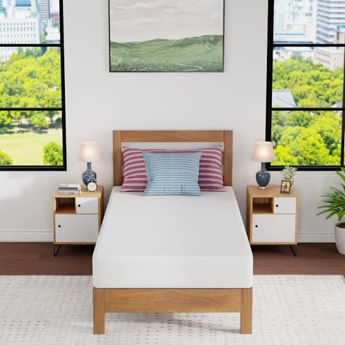 Twin XL Gel Memory Foam Mattress - Medium Firm, Ventilated Support