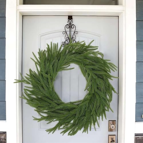 Heavyoff 6FT Artificial Norfolk Pine Garland Christmas Decor Faux Greenery