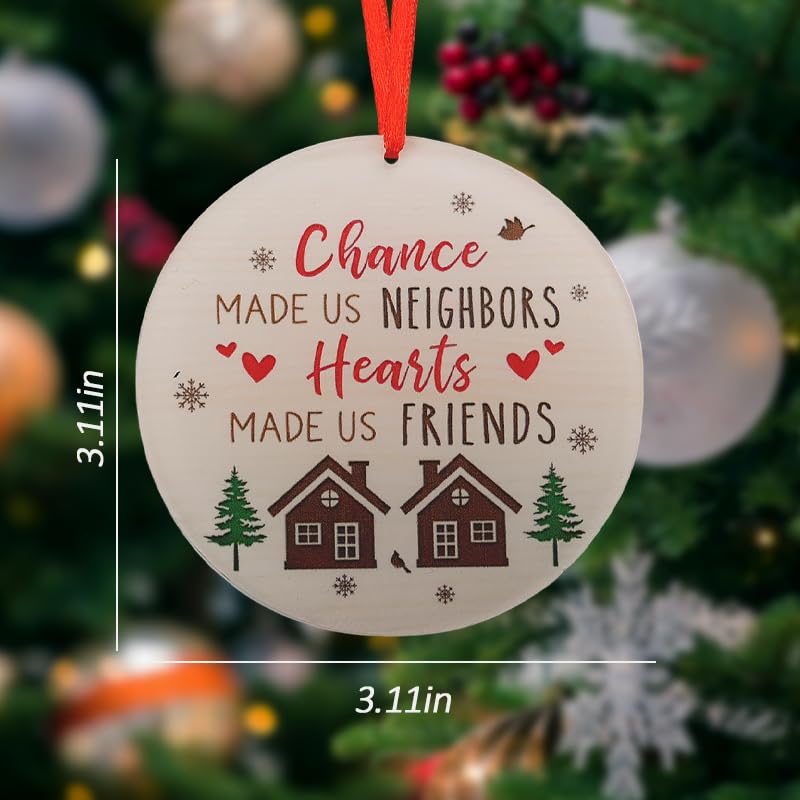 Neighbor Christmas Ornament - Friendship Gifts for New & Moving Neighbors