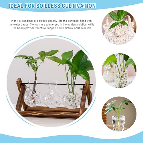 160,000 Clear Water Gel Beads for Centerpieces, Tansparent Vase Filler for Floating Candle, Christmas Decoration, Wedding Centerpiece, Floral Decorations, Soilless Planting