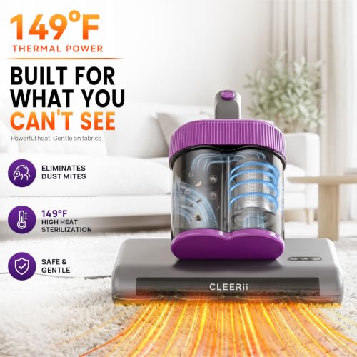 Pro Mattress Vacuum Cleaner 16kPa Suction 500W Corded Bed & Sofa Cleaner
