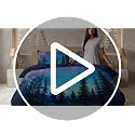 Delerain Twin Comforter Set with Nativity Scene - 3-Piece Microfiber Bedding for Boys and Girls