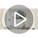Irregular Wall Mirror 43x24 Inches - Modern Frameless Cloud Design, Wall Mount for Bathroom Bedroom Living Room Entryway