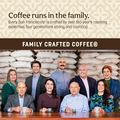 Don Francisco's Vanilla Nut Ground Coffee Can Pack of 3, 10 oz Each - Medium Roast, Arabica Blend