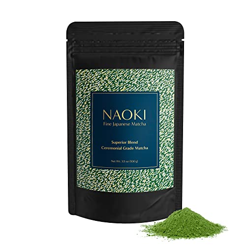 Naoki Matcha Superior Blend Ceremonial Grade Matcha 3.5oz (Pack of 1)