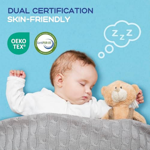 VALUXE Twin XL Mattress Topper 3 Inch Cooling Gel Memory Foam