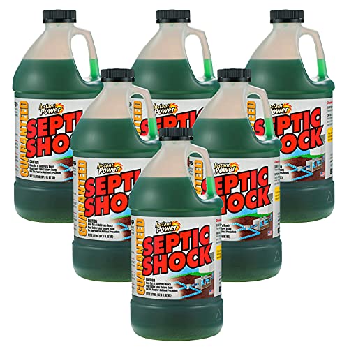 Instant Power Septic Shock Drain & Cesspool Cleaner 2L - 6 Pack