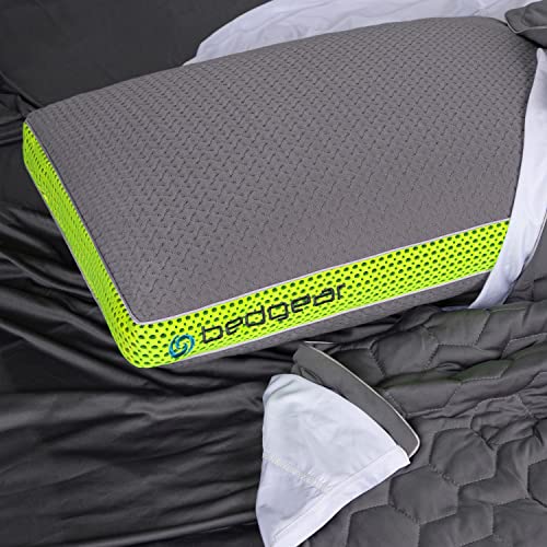 Bedgear Multi-Position Performance Pillow, Medium Soft Cooling Pillow