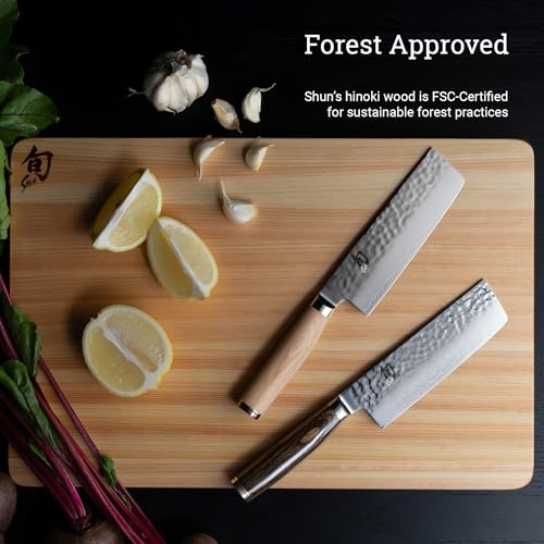Shun Small Hinoki Cutting Board - 10.8" x 8.3" Japanese Cypress