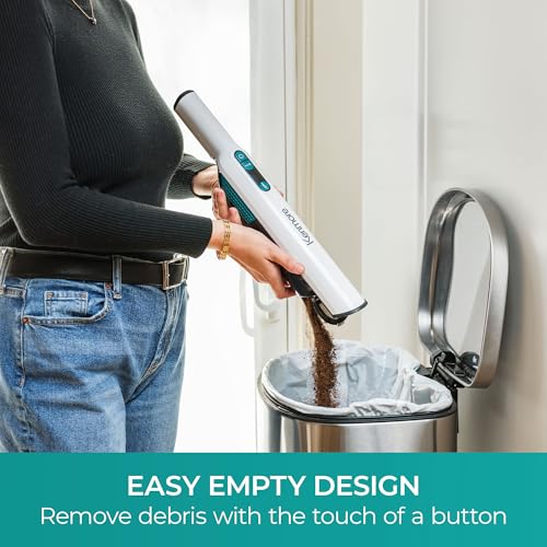 Kenmore 11.1V White Cordless Brushless Hand Vacuum for Pets, Portable
