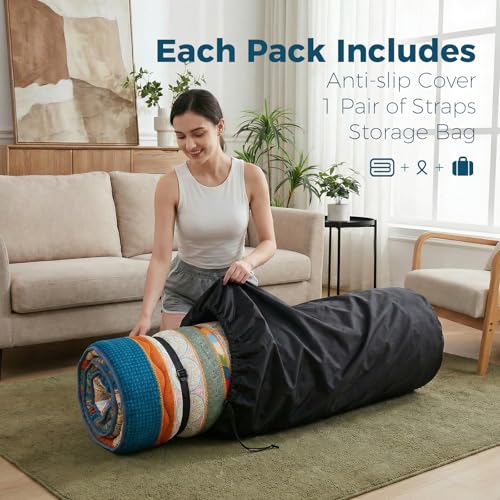 Japanese Floor Mattress Bohemian Queen 80" x 60" - Supportive Futon