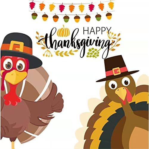 Thanksgiving Decorations - Thanksgiving Window Clings Fall Decorations Window Stickers Holiday Turkey Cling for Glass Window Decor for Home Party 113 PCS