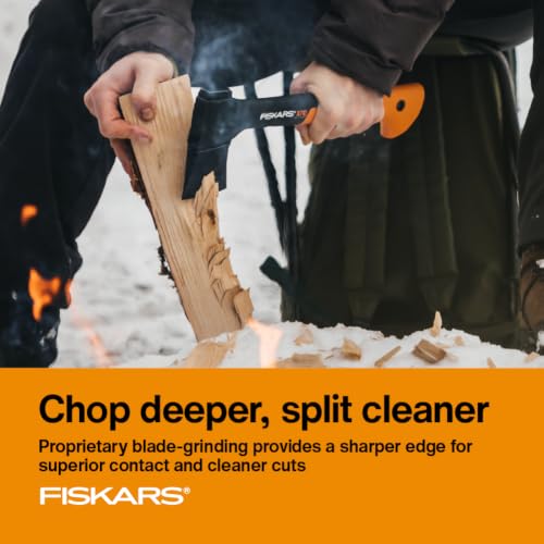 Fiskars X7 Small Hatchet Axe - 14-Inch Camping & Kindling Chopper - Variation of THIS listing