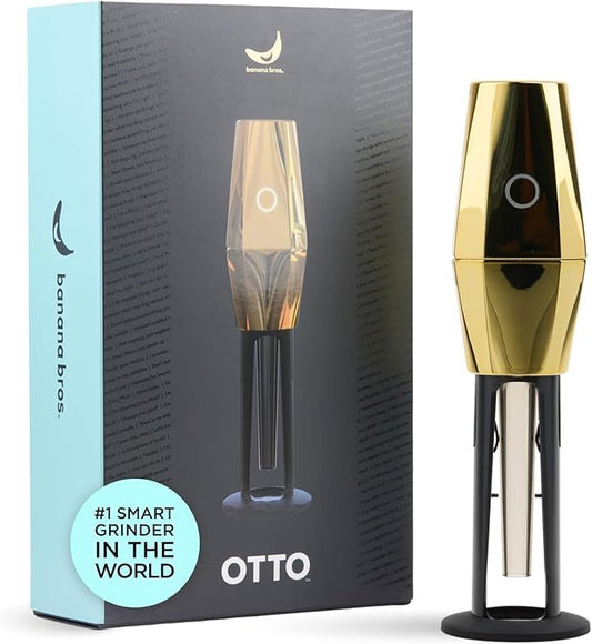 OTTO One-Touch Automatic Spice Mill - USB Rechargeable Gold