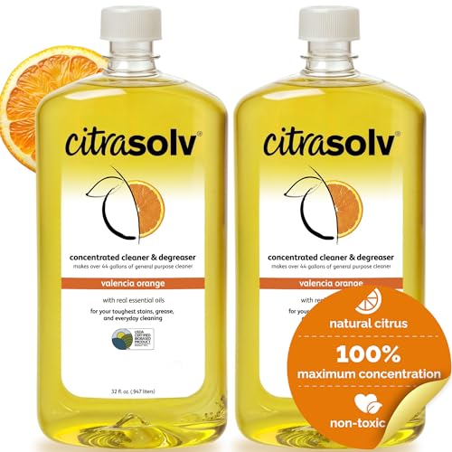Citra Solv Natural Orange Oil Cleaner & Degreaser - 2 Pack, 32 Fl Oz