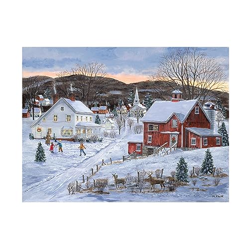 Trademark Fine Art Christmas Presence Canvas Wall Art 35x47 Stretched Canvas