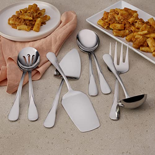 Gourmet Basics Kaylee 8-Piece Stainless Steel Serving Set - Variation of UNIT