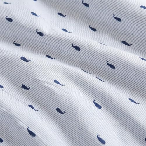 Nautica - Queen Cotton Percale Sheet Set with Matching Pillowcases