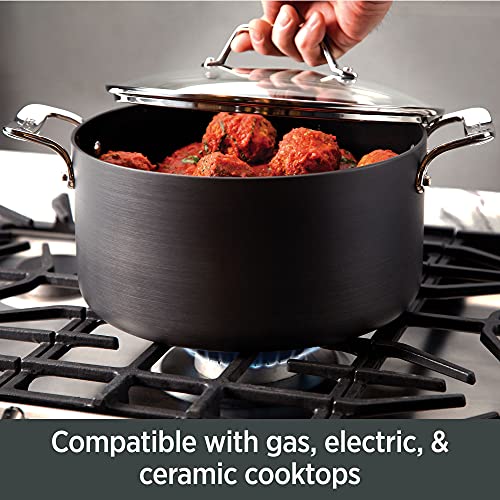Nonstick Cookware Set - 8.5-Inch Fry Pan & 2.5-Quart Saucepan with Lids