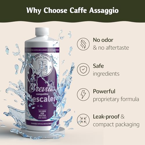 Breville Espresso Machine Descaler Kit - 10 Uses, Eco-Friendly Coffee Cleaner