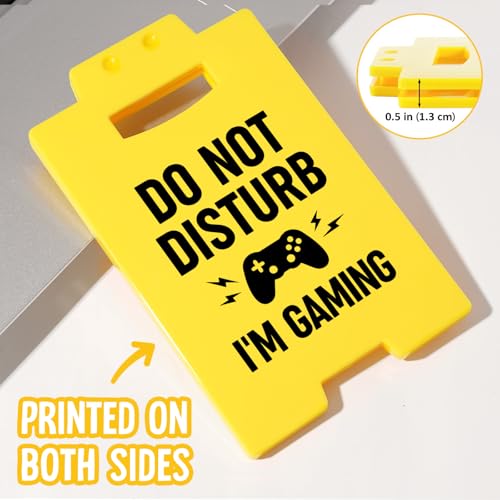 Funny Gaming Sign for Men & Boys - Do Not Disturb I’m Gaming Decor