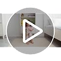 Kids Wooden Step Stool for Bathroom Sink – White Toddler Two-Step Platform with Non-Slip Mats (Variation: White)