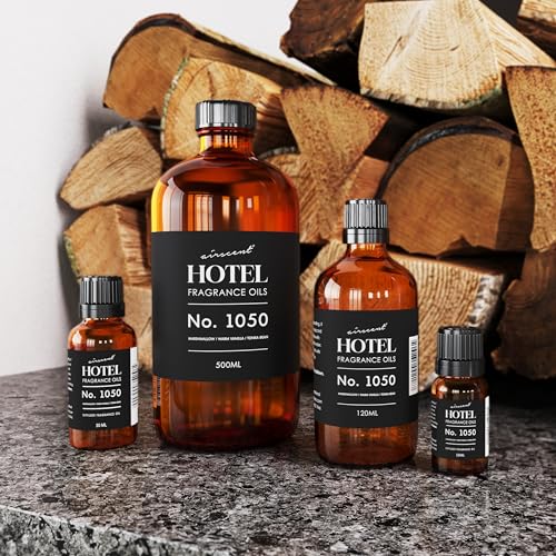 AirScent Hotel Diffuser Oil No. 1050 - Warm Vanilla Blend 16.9 Fl Oz - Waterless Fragrance