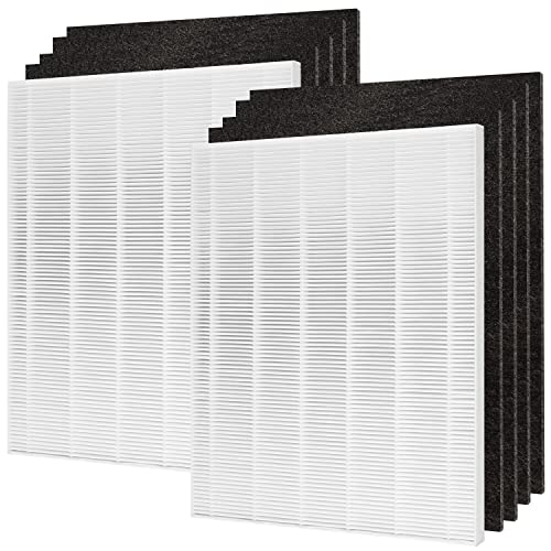 LHARI 2-Pack D480 HEPA Air Filter Compatible with Winix D480 Air Purifier