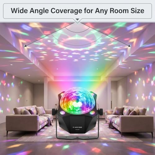 Party Lights Disco Ball Light, LED 6 Color