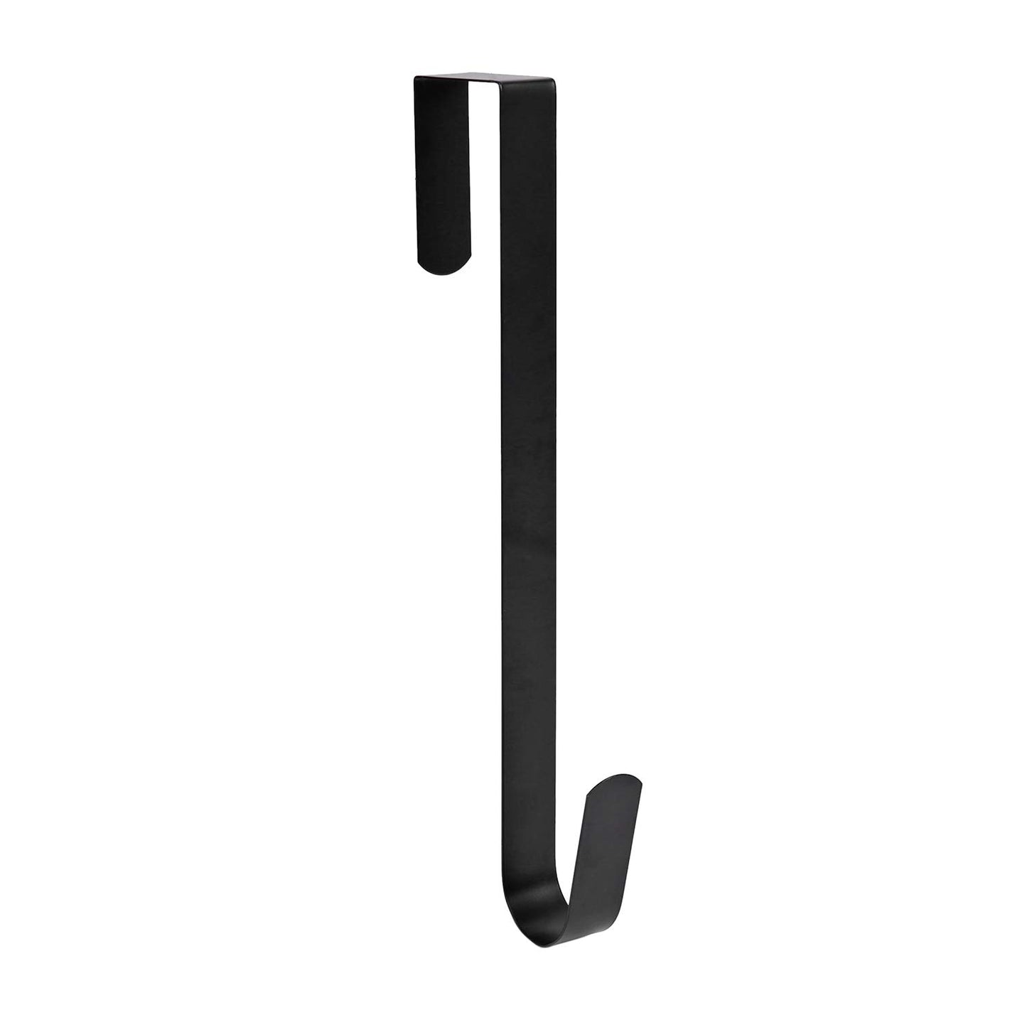 Sattiyrch 12" Wreath Hanger for Front Door,Steel Over The Door Hanger Hook,Wreath Door Hanger (Textured Bronze, 4)