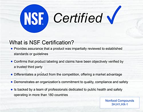 Food Safe Mineral Oil Gallon for Cutting Boards & Kitchen Equipment - NSF Certified 128oz