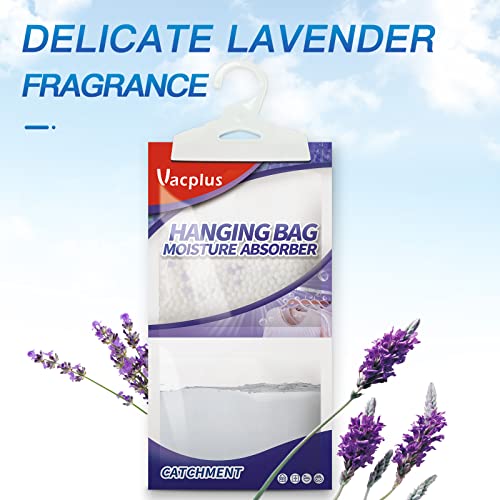 Vacplus Moisture Absorber Hanging Bag - Lavender Scent 9.8 OZ