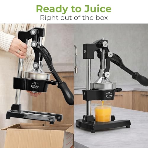 Cast Iron Manual Citrus Juicer - Orange, Lemon, Lime & Grapefruit Press