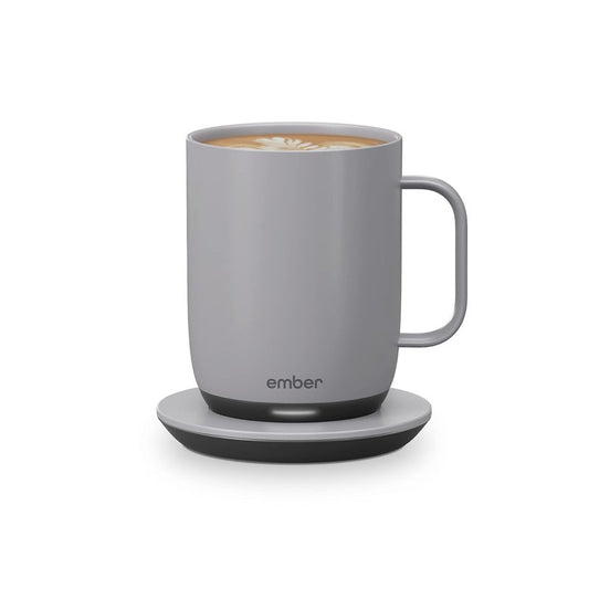 Ember Temperature Control Smart Mug 2, 14 Oz, App-Controlled Heated Coffee Mug with 80 Min Battery Life and Improved Design, GrayModel