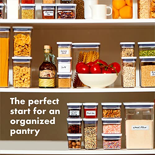 OxO Good Grips POP Food Storage Containers Set - White, 5-Piece