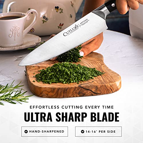 Cutluxe 3-Piece Chef Knife Set - Razor Sharp German Steel Kitchen Knives