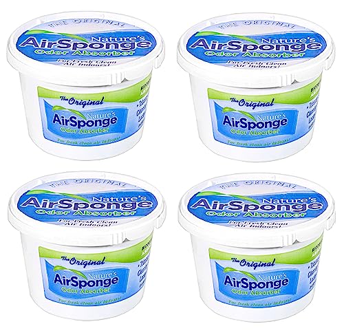 MegaBox Unscented Odor Absorber 4-Pack - Natural Activated Charcoal, 1Lb Tub