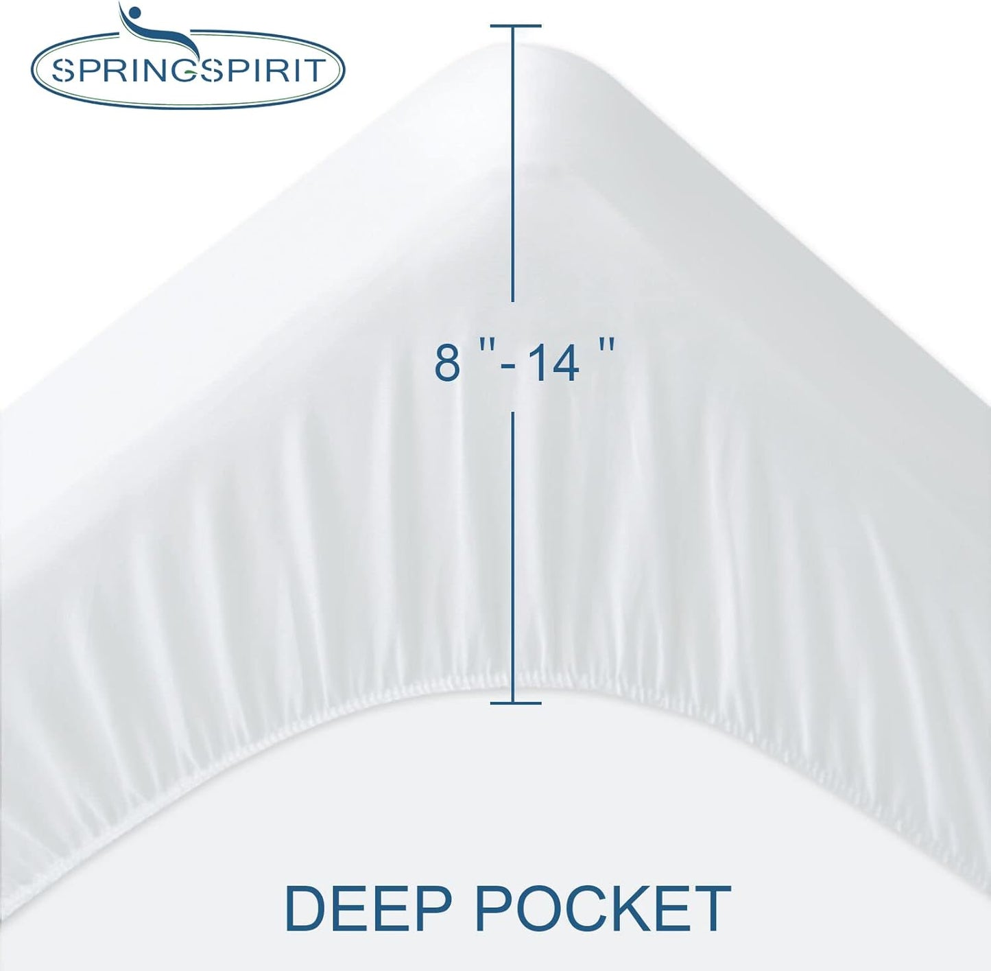 Skiennix Twin Mattress Protector - Waterproof & Breathable Terry | Noiseless Fitted Cover for Kids' Beds