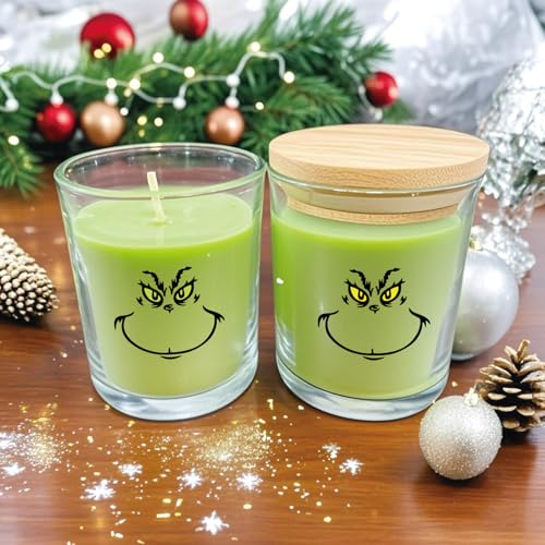 42 Pcs Christmas Face Eyes Stickers for Crafts Small 3 Inch 2 Inch Transfers Vinyl Faces Pitcher Decals for Ornaments Glass Drinking Cups Wood Decorations Balls Party Supplies (face72)