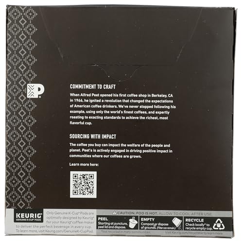 Coffee K-Cup French Roast 13.5 Ounce - Rich Dark Roast Coffee Pods
