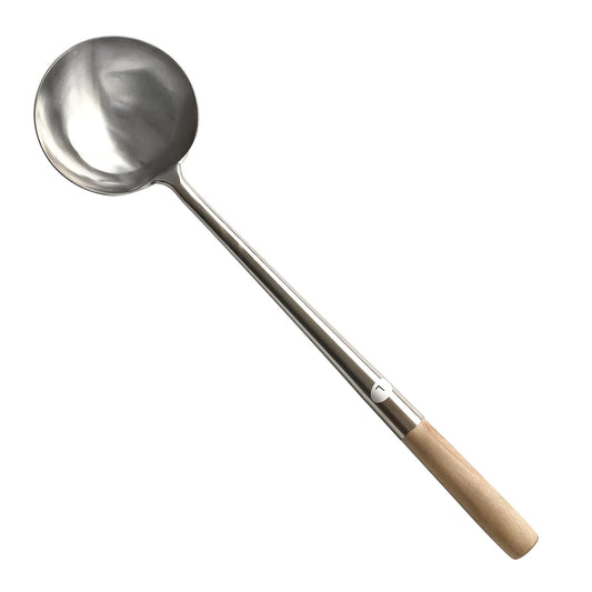 Sunrise Kitchen Supply Commercial Grade Wok Ladle 18.25" (#L)