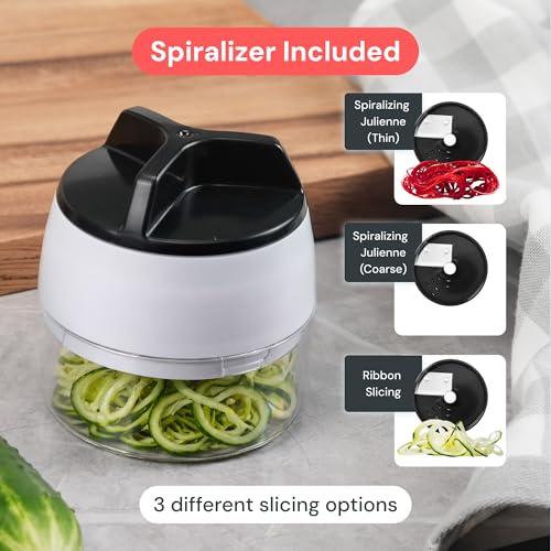 White Fullstar Pro XL Vegetable Chopper & Mandoline Slicer 11-in-1 Kitchen Tool