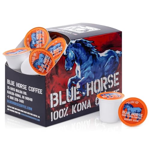 20 Count Kona Coffee Pods - Medium Roast, 100% Arabica, Compatible with K-Cup 2.0