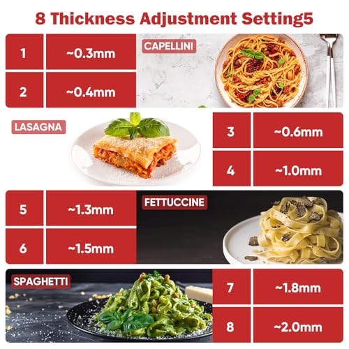 GVODE 3-in-1 Pasta Maker Attachment for KitchenAid Stand Mixers - Metallic Silver