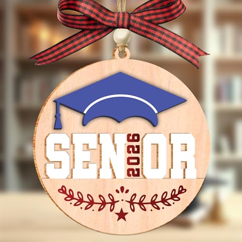 Senior 2026 Graduation Ornament - Class of 2026 Christmas Ornament, Gift for Son/Daughter