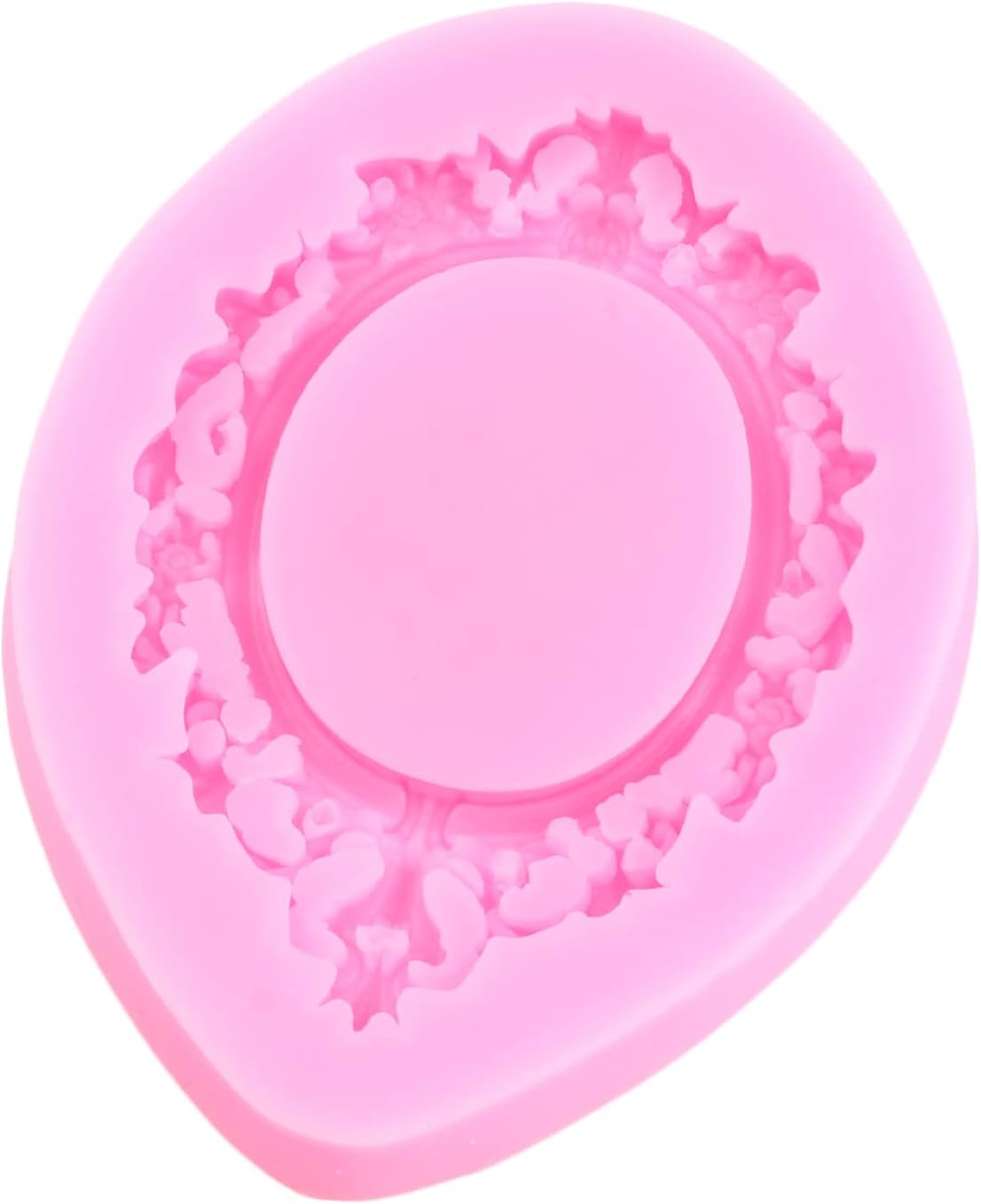 Skiennix Silicone Mold Set - Cinderella Fondant & Baroque Photo Frame Molds for Cake Decoration | Set of 4