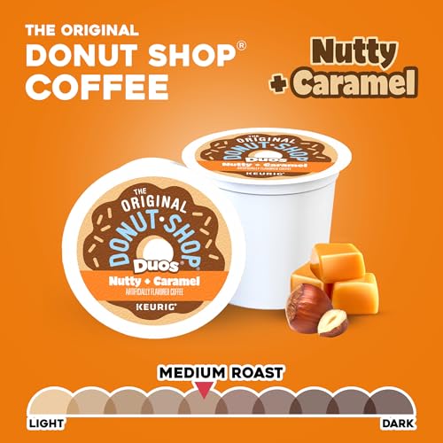 Nutty + Caramel Coffee Pods - Medium Roast, Recyclable Keurig K-Cup, 24 Count (Pack of 4)
