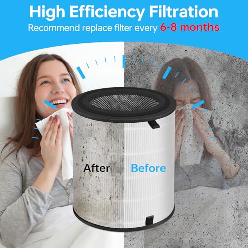LV-H133 Replacement Filter Only Compatible for LEVOIT Air Purifier