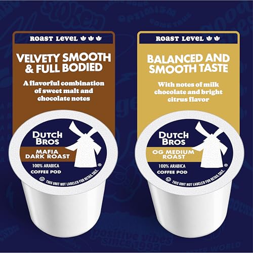 Dutch Bros Medium & Dark Roast Coffee Pods Variety Pack - 60 Ct, 1 Pack